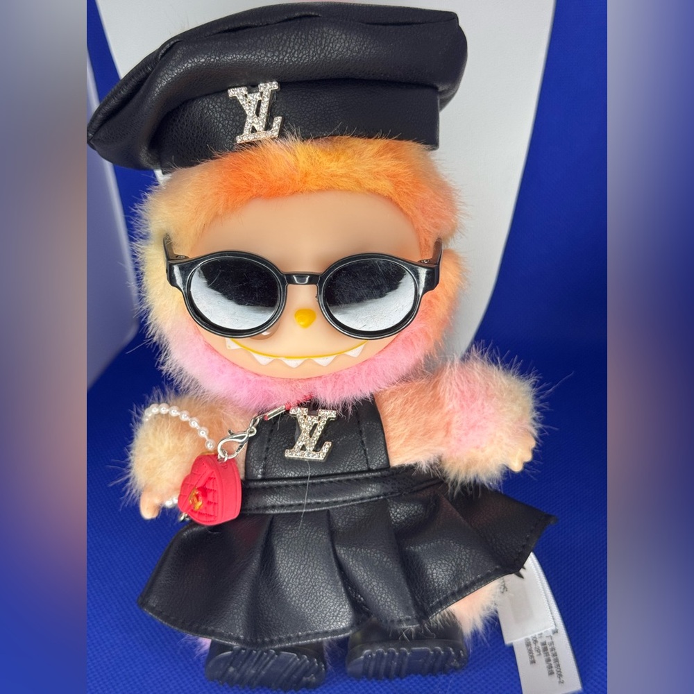 TIE DYE MONSTER WITH INSPIRED OUTFIT